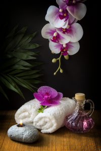 orchidee serviette